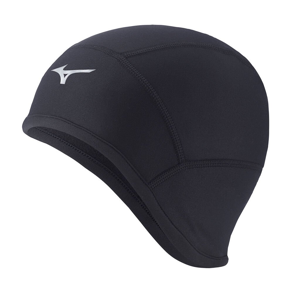 Damske Čiapky Mizuno WarmaLite Pip Bezecke Čierne Vypredaj GQOB92743